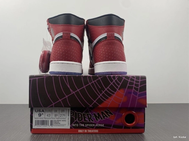 1st Kicks Air OG 555088-602 Origin Story 1 Jordan High Retro 0702